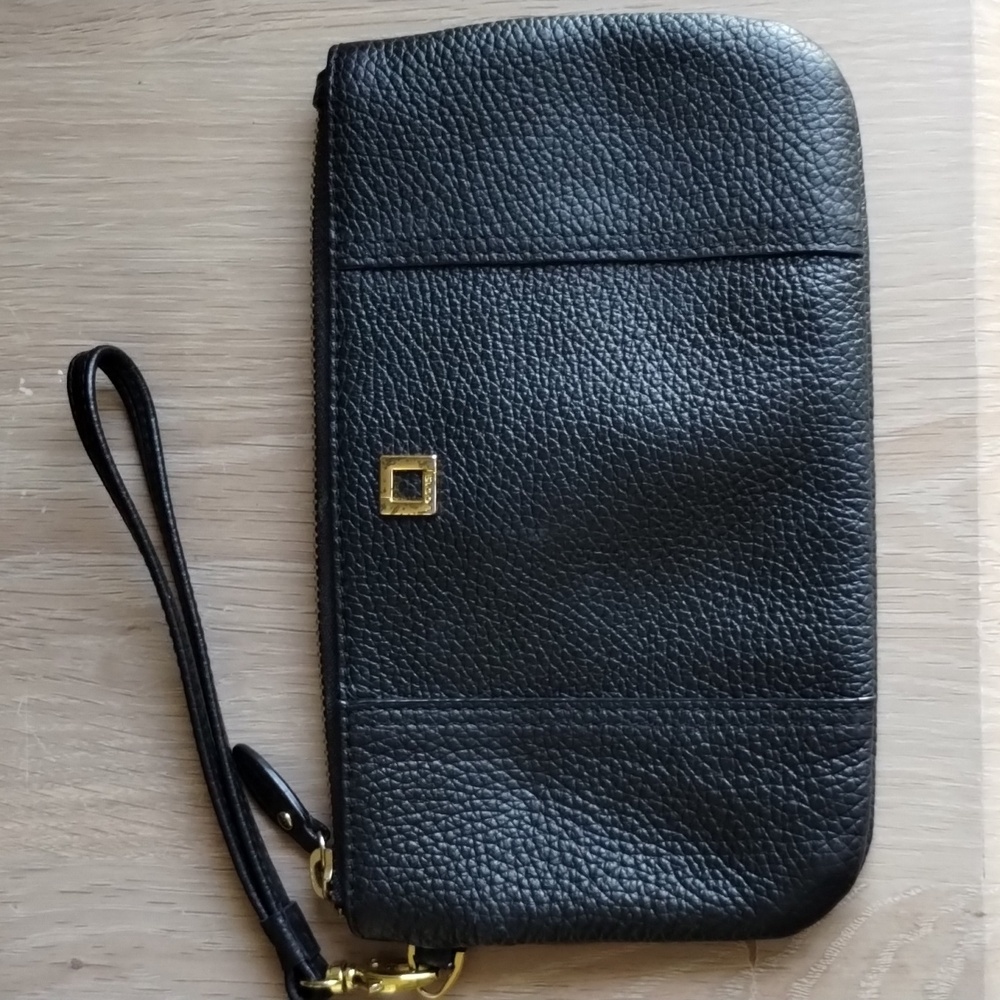 Lodis  Genuine Leather Cell Phone Holder Wristlet